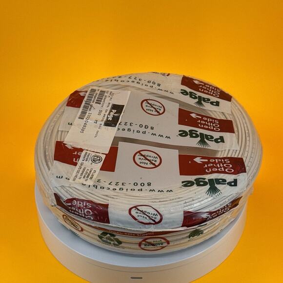 Paige Datacom 500ft Bulk Sound/Security Cable 22/4c Sol CM White - Picture 12 of 16